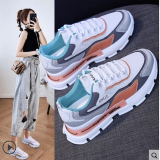 GIÀY SNEAKER APELLE  NỮ PHONG CÁCH HÀN QUỐC