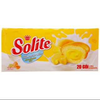 Bánh bông lan Solite Cupcake lá dứa 360g