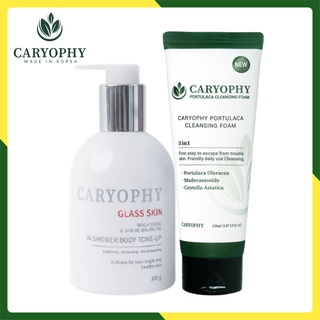 Combo Sữa Rửa Mặt + Kem Dưỡng Trắng Caryophy❤️FREESHIP❤️Cho Da Nhờn và Da Nhạy Cảm