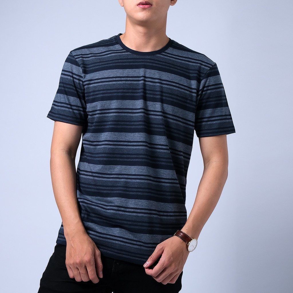 Áo thun nam phông trơn Casual 1st cổ tròn tay ngắn cộc, 100% cotton mát mẻ, thích hợp đi làm, đi chơi, du lịch