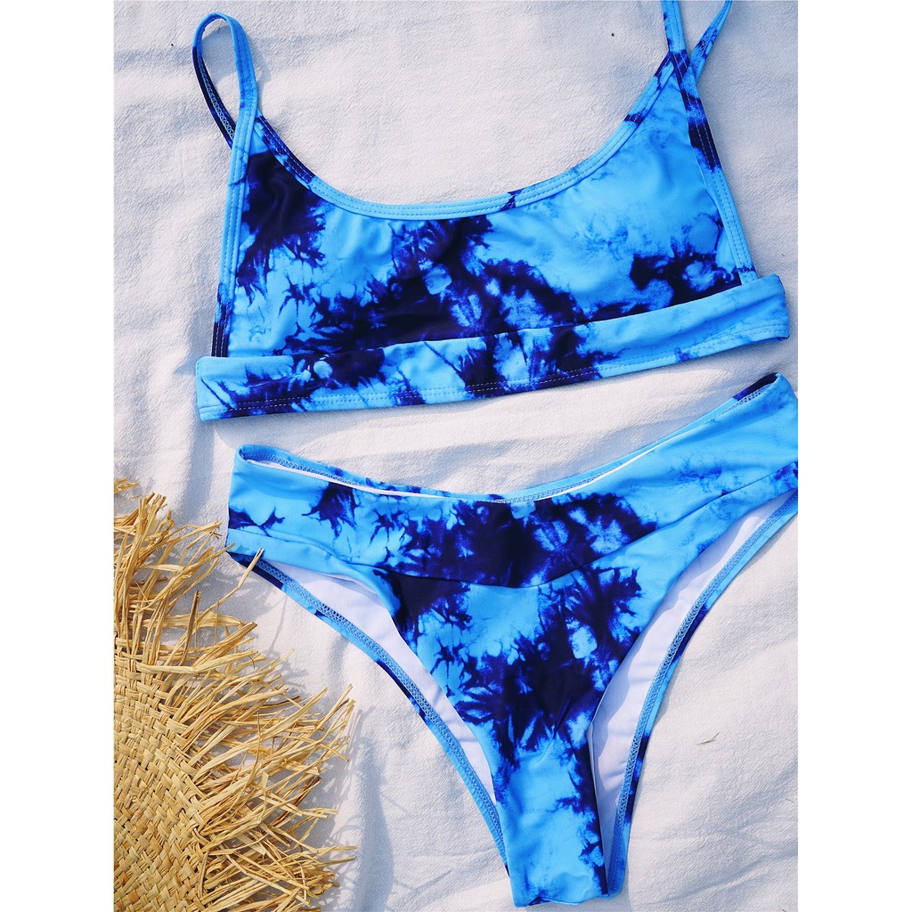Bộ đồ tắm bikini 2 mảnh H146 thiết kế nâng ngực màu gradient thời trang cho phái nữ | BigBuy360 - bigbuy360.vn