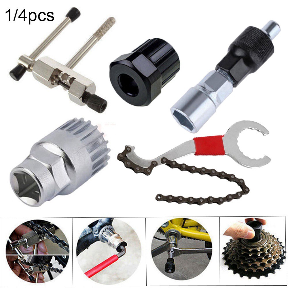 1/4 Dụng Cụ Sửa Chữa Dây Xích Xe Đạp Leo Núi Đa Năng Chất Lượng Cao