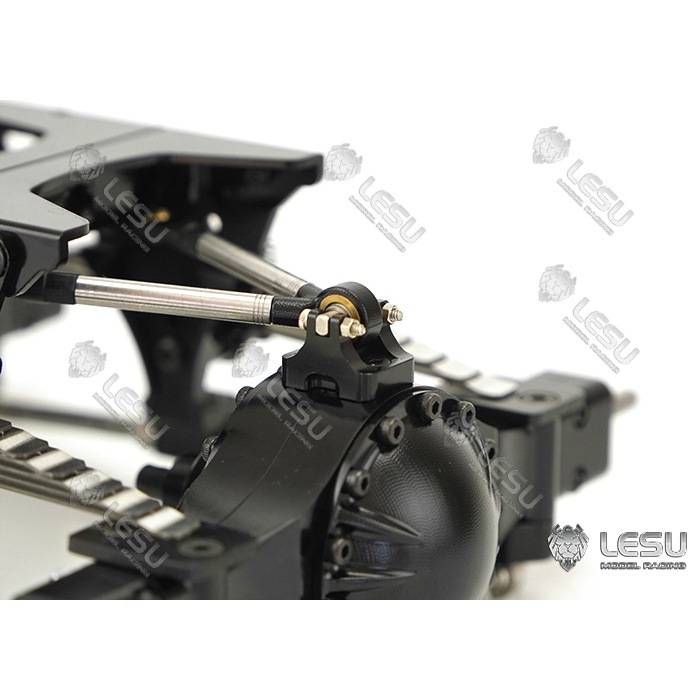 1/14 Cụm giảm xóc sau xe tải X-8013 Máy kéo Tamiya vị trí lỗ ban đầu Phụ kiện tự làm mô hình đầu bùn LESU