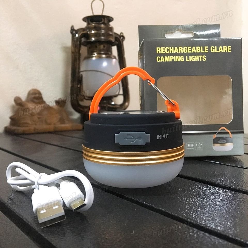 Đèn LED mini có sạc USB GL8213- Đèn treo lều dã ngoại- Bụi Travel