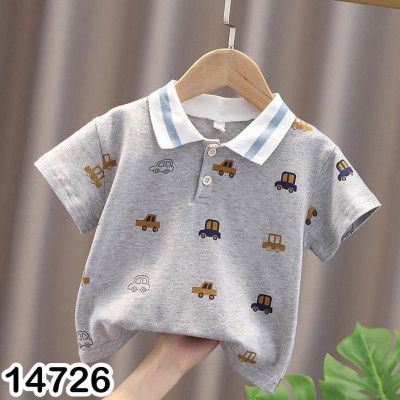 ÁO THUN POLO WAPYPY NHIỀU MẪU CHO BÉ TRAI 11-22KG - BIGBABYSHOP