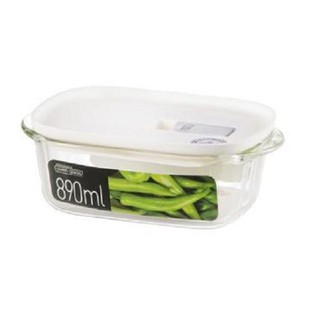 Hộp thủy tinh lock&lock 890ml - hộp thủy tinh
