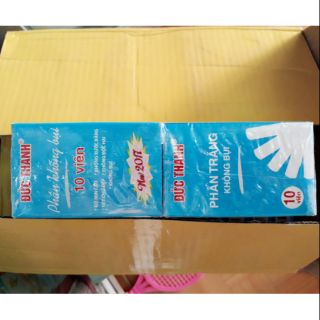 Sỉ 20 hộp phấn trắng Đức Thanh màu xanh( 1 hộp/10viên)