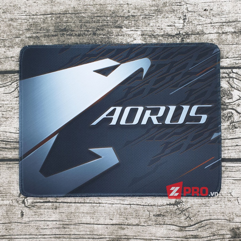 Lót chuột Aorus, Samsung, Apple 32x24cm dày 4 ly rất êm ái