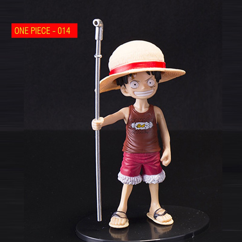 (Trọn bộ 5 nhân vật) Đồ chơi mô hình Anime One Piece thời thơ ấu hàng chuẩn đẹp