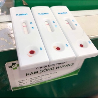 ❤️ [COMBO 5 TEST] QUE TEST THỬ XÉT NGHIỆM NHANH VIRUS HP VIÊM LOÉT DẠ DÀY KHAY THỬ VIÊM LOÉT DẠ DÀY H.PYLORI FASTEP MỸ