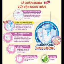 Tã Quần Bobby Siêu Mỏng Khô Thoáng XXXL 32 Miếng