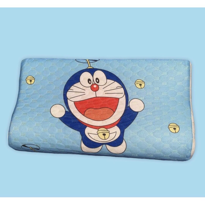 Freeship❤️ Gối cao su non cho bé 🍀 mẫu Elsa, Kitty, Doremon, Siêu nhân...❤️ mát lạnh