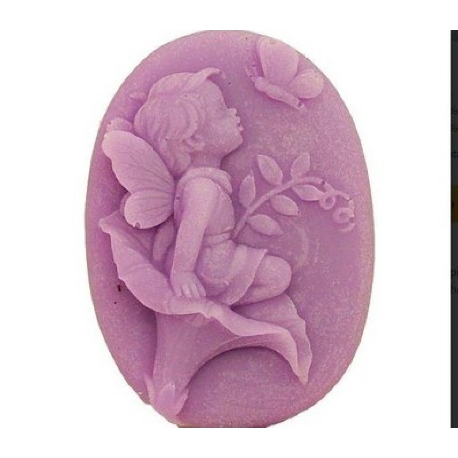 Khuôn silicon làm xà phòng hình cây thiên thần