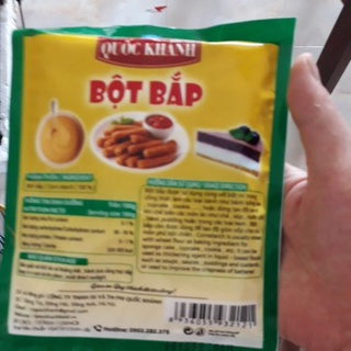 Bột bắp 138g, làm bánh