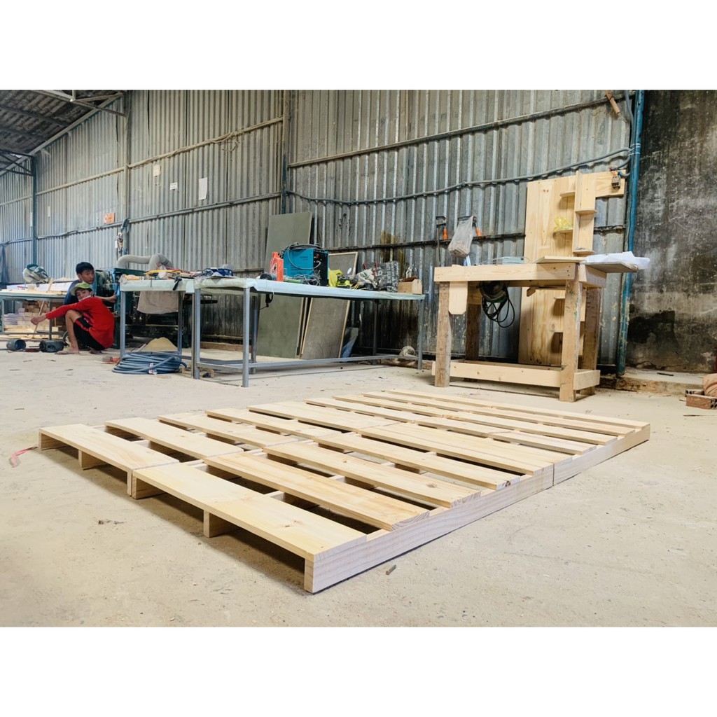 Giường Pallet Gỗ Thông Gấp Gọn Gỗ Mới 100% - PalletBoy94 | BigBuy360 - bigbuy360.vn