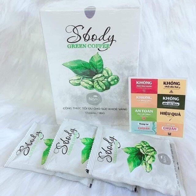 Giảm Cân Sbody Slim Sbody Green Coffee