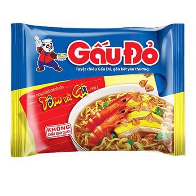 Combo 10 gói gấu đỏ