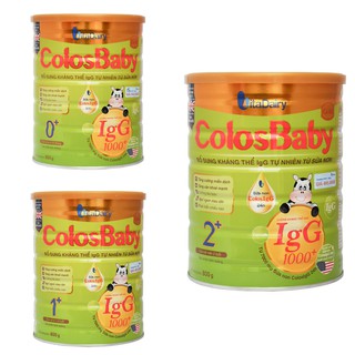 SỮA BỘT COLOSBABY GOLD 0+/1+/2+ 800G