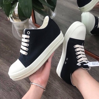 Giày thể thao rick owen cổ thấp