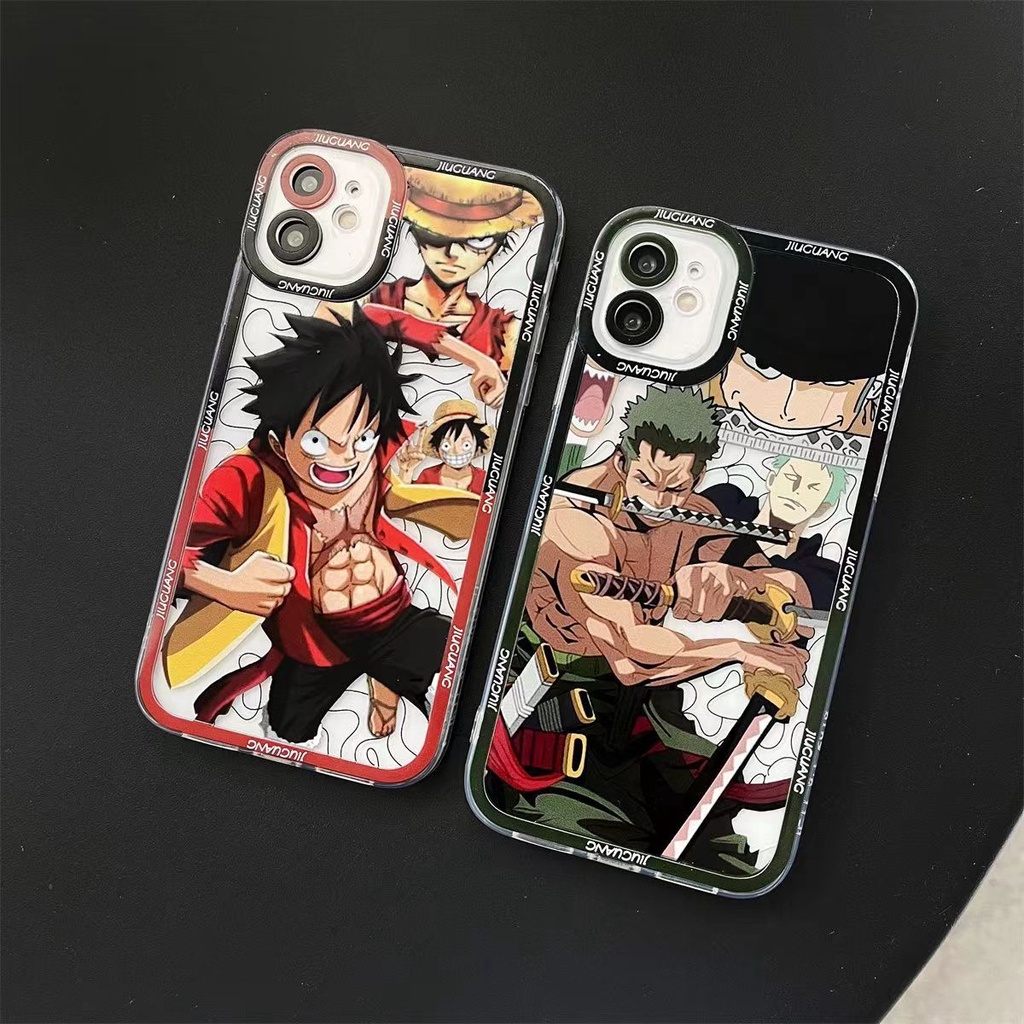 Ốp Điện Thoại TPU Mềm In Hình One Piece Cho Iphone 14 13 12 11 Pro Xs Max X Xr 6 6S 6P 7 8 Plus Se 2020