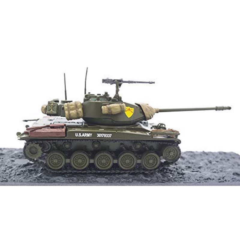 Mô hình xe tăng tỷ lệ 1:72 DeAgostini M-41 US  Army, Sư đoàn Kỵ binh số 25 “Tia chớp nhiệt đới” trong CTVN.