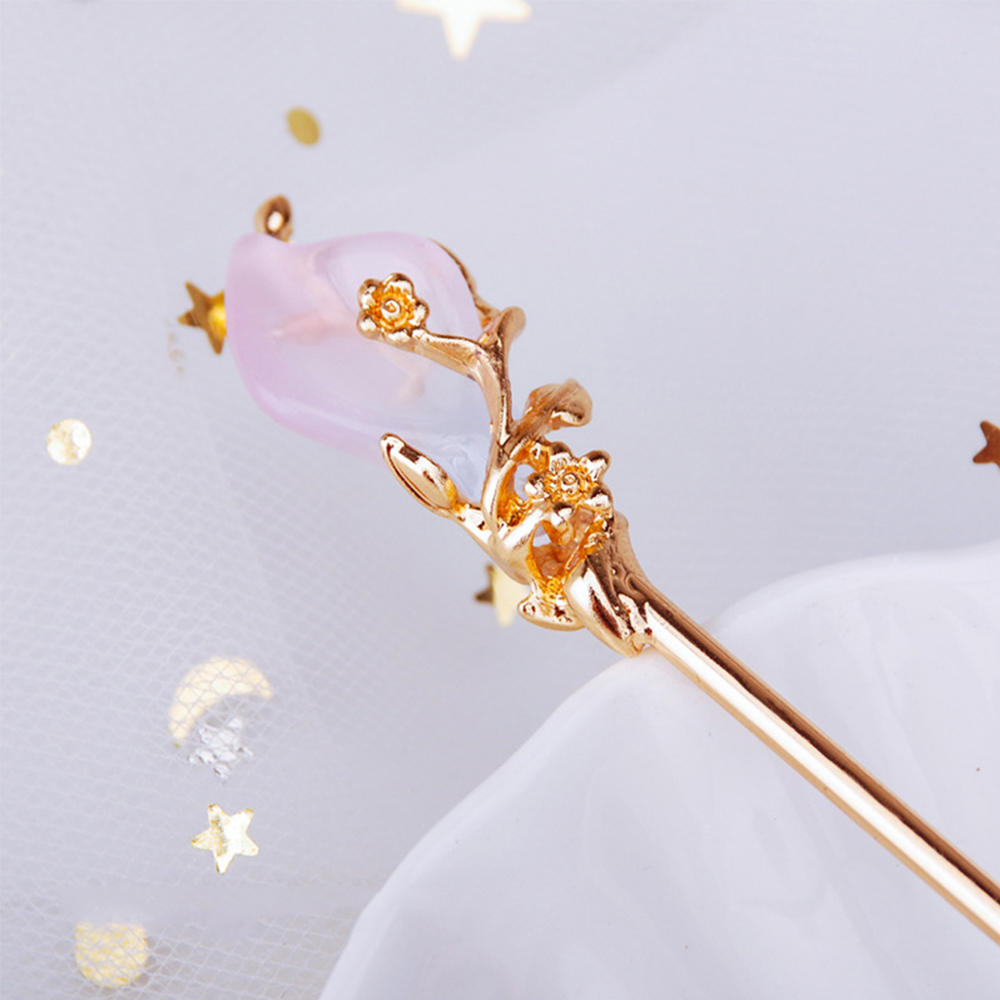 TWINKLE1 Female Hair Stick Women Hair Accessories Metal Hairpin Headwear Metal Rhinestone Classic Hanfu Accessories Chinese Style Hair Chopsticks/Multicolor