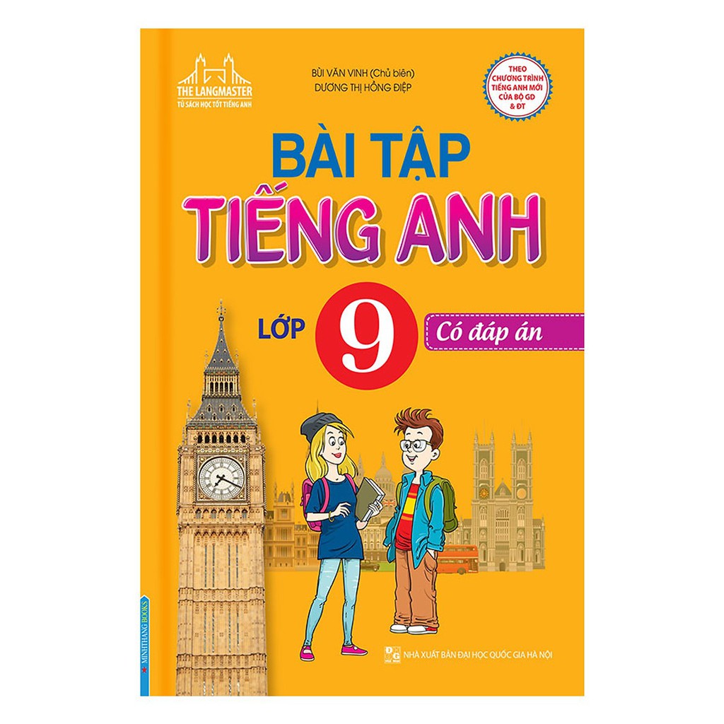 Sách - Bài tập trắc nghiệm tiếng Anh lớp 9 (trọn bộ 2 tâp )