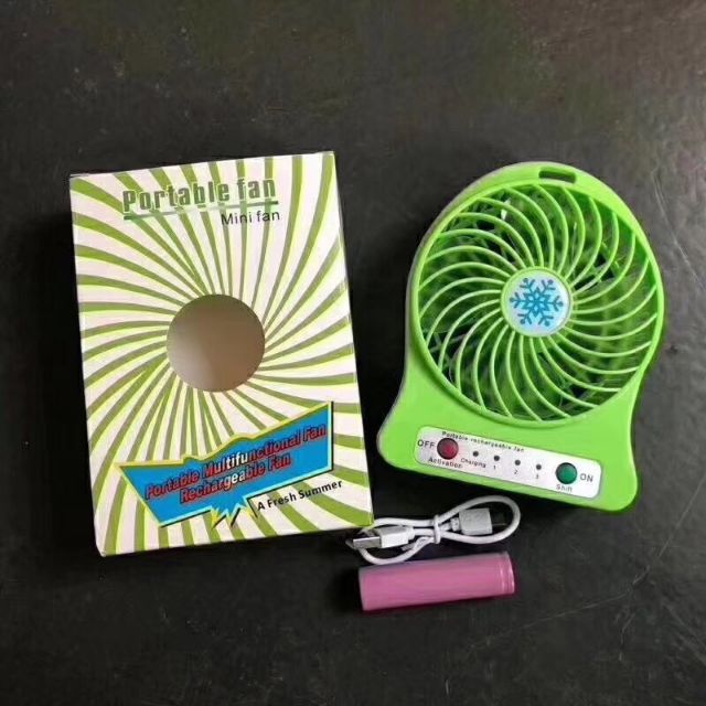Quạt tích điện mini fan siêu mát