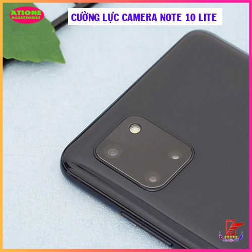 Kính cường lực Camera Note 10 Lite - Trong suốt- Chống trầy xước camera note 10 lite