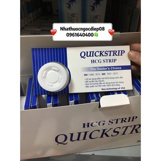 [CHÍNH HÀNG]Que Thử Thai Quickstrip Phát Hiện Thai Sớm