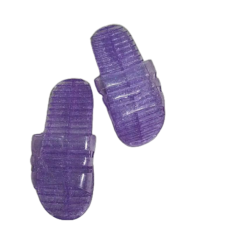 Dép nhựa Nữ ánh kim tuyến dẻo