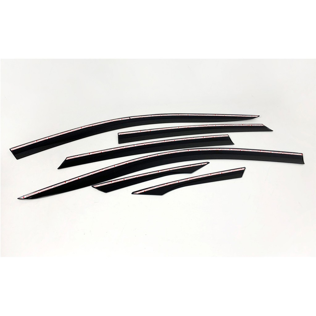 Vè che mưa xe Sportage đời 2022 2023 mẫu đen bóng 6 chi tiết chính hãng Hàn Quốc Auto Clover