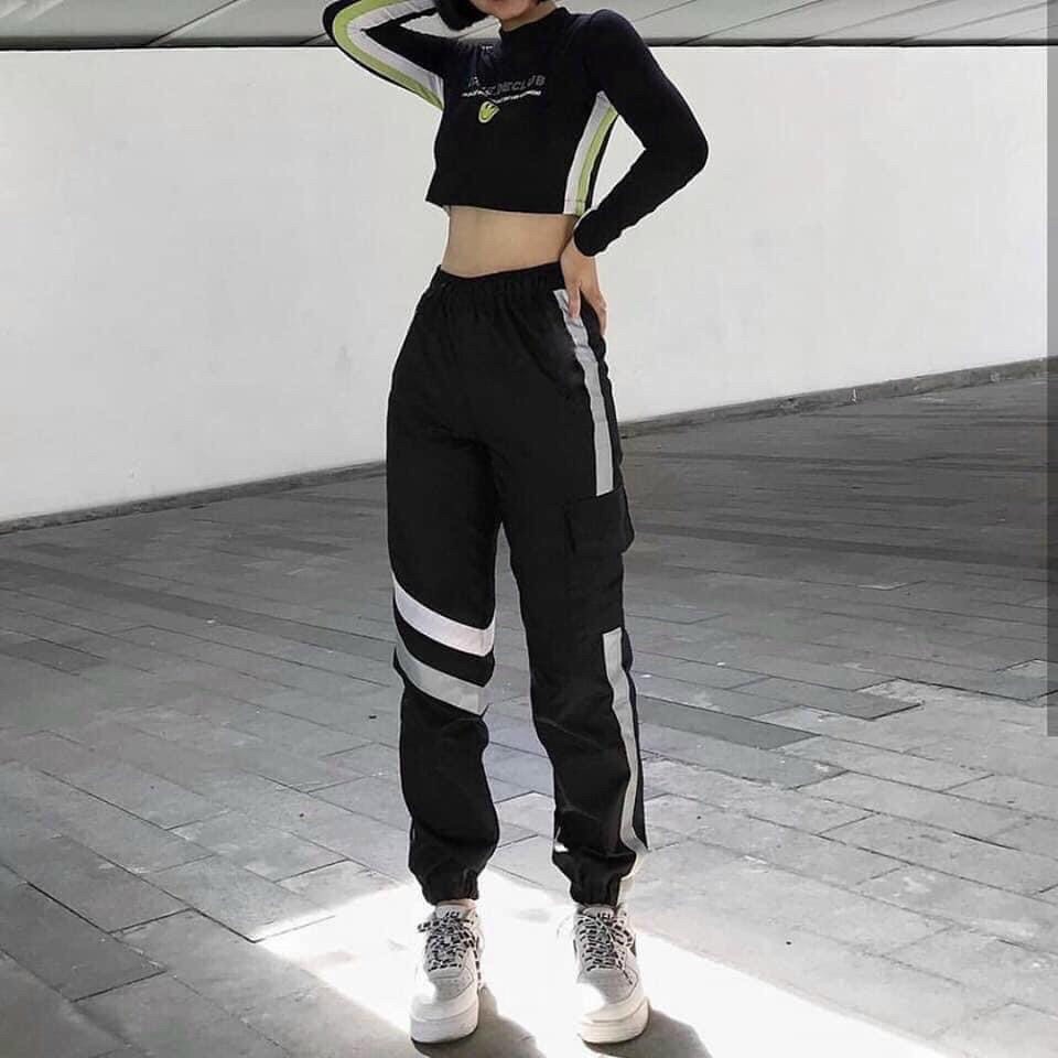QUẦN JOGGER NAM NỮ PHẢN QUANG CỰC ĐẸP , HOT 2021