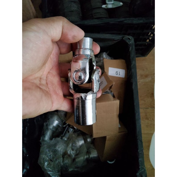 Khớp trục CẮT ĐĂNG, cardan lắc léo dàn láp máy xăng, máy nổ cốt 19 - 20mm -  trục tiếp láp 14mm