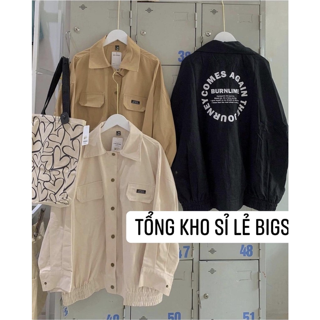 Áo khoác thô chữ freesize v1 120cm