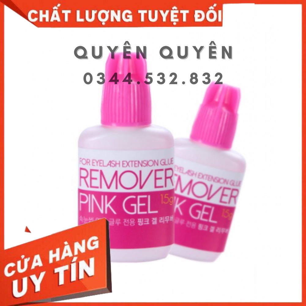 Remover clear gel tháo mi -quyên quyên