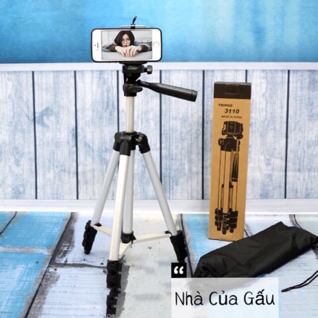 Bộ chân chụp ảnh Tripod &amp; Remote điều khiển