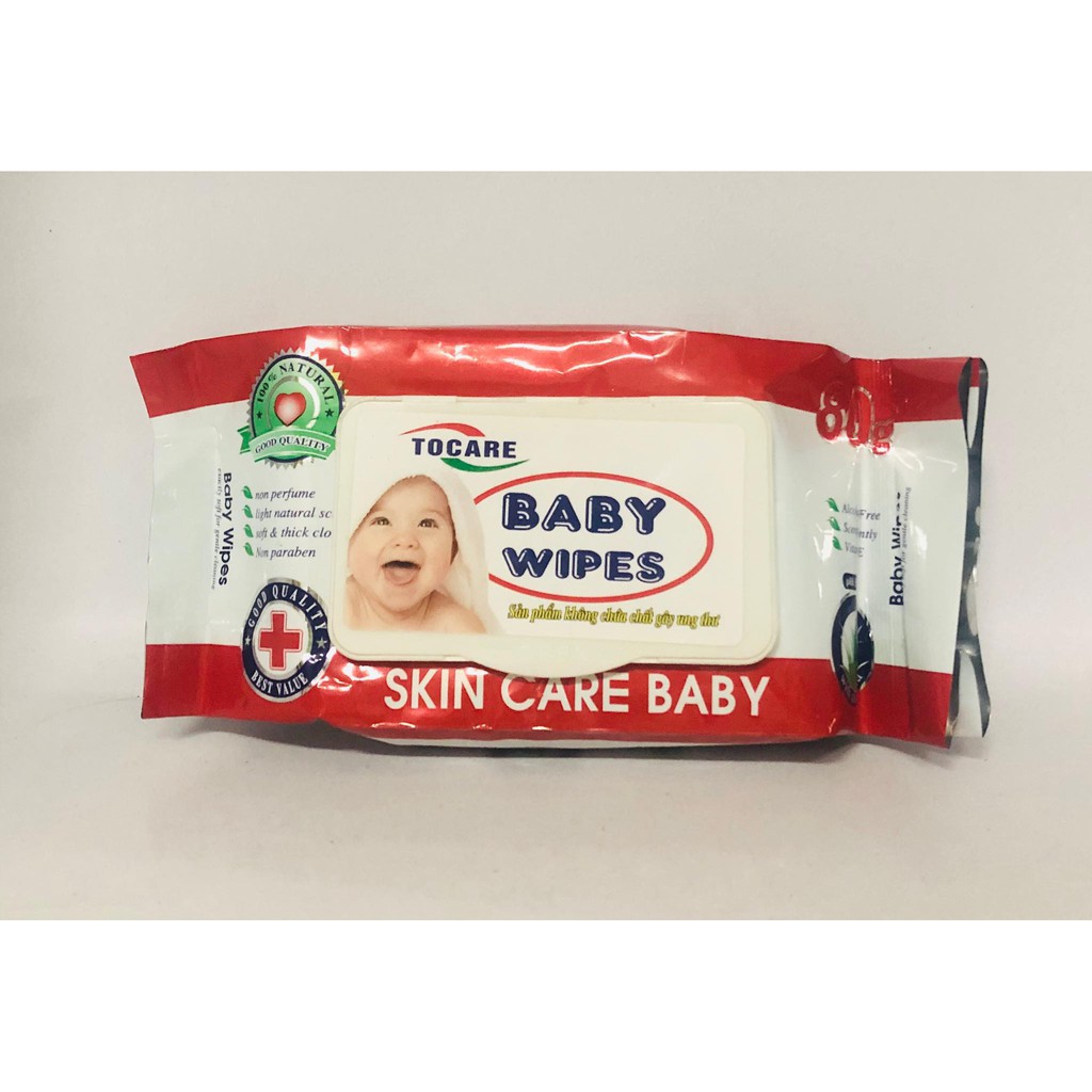 (Gía Xưởng) Thùng Khăn Giấy Ướt 80gr có mùi