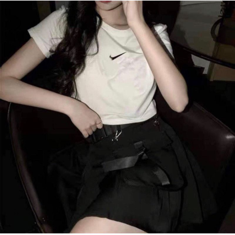 [SIÊU SALE] áo croptop thêi logo ni.ke siêu hot ( kèm ảnh thật 100%)