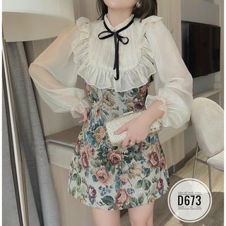 ĐẦM BỐ PHỐI VOAN [ BIGSIZE 60-90KG ]
