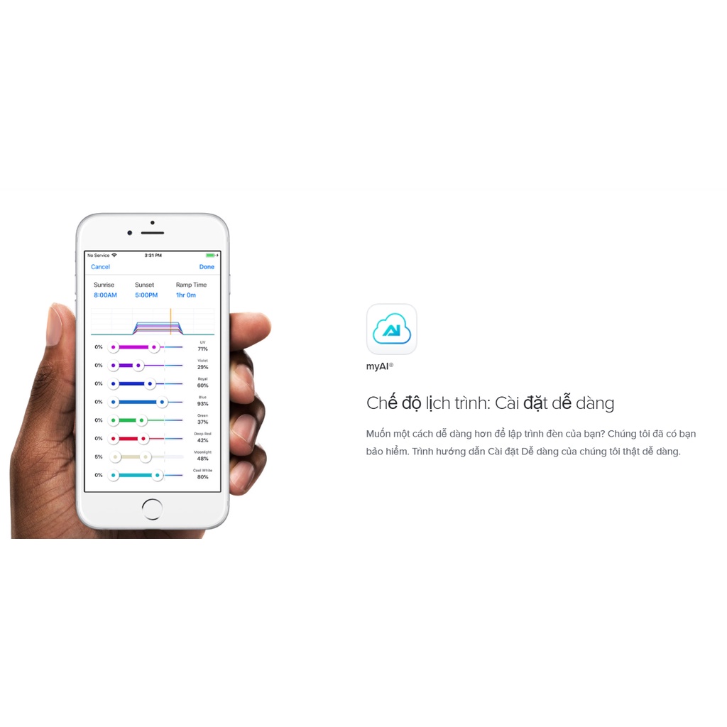 LED HYDRA 32HD/64HD - AQUAILLUMINATION : đèn cá biển cao cấp.