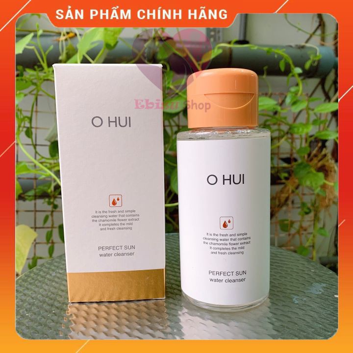 FullsizeNước tẩy trang ohui Perfect Sun Water Cleanser 300ml