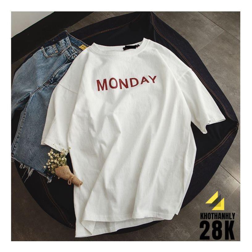 [Chuyên sỉ] ÁO THUN UNISEX HÀN QUỐC SLOGAN ''HÔM NAY LÀ THỨ MẤY'' ? | BigBuy360 - bigbuy360.vn