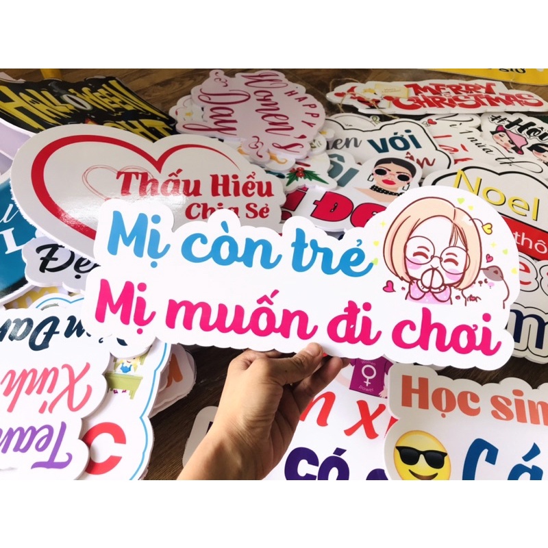 Hashtag cầm tay 5mm