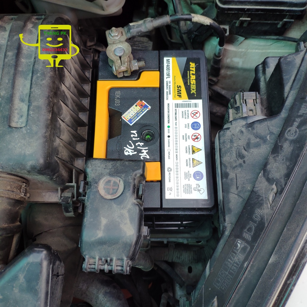 Ắc Quy Ô Tô 40ah Kia Morning - i10 - Wigo