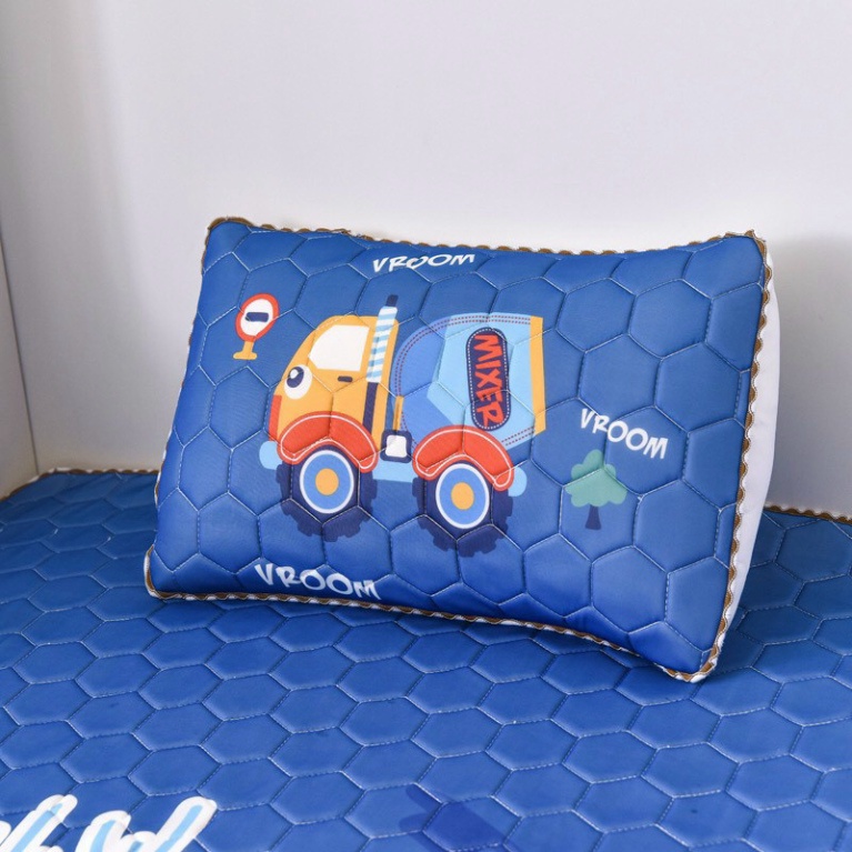 Gối điều hòa 5d cho bé siêu xinh, gối cho bé chất liệu tencel cao cấp kích thước 30x50cm mẫu mới 2023