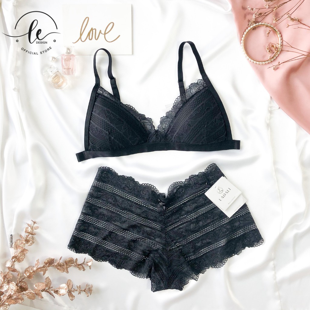 Áo Lót Không Gọng Nữ LE.DESIGN Thiết Kế 2 Dây Bản To Không Gọng Chống Chảy Xệ Chất Liệu Ren Cao Cấp | BigBuy360 - bigbuy360.vn