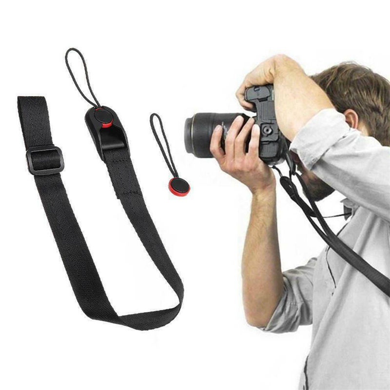 Dây Đeo Máy Ảnh Dslr Kèm Khóa Cài Abs