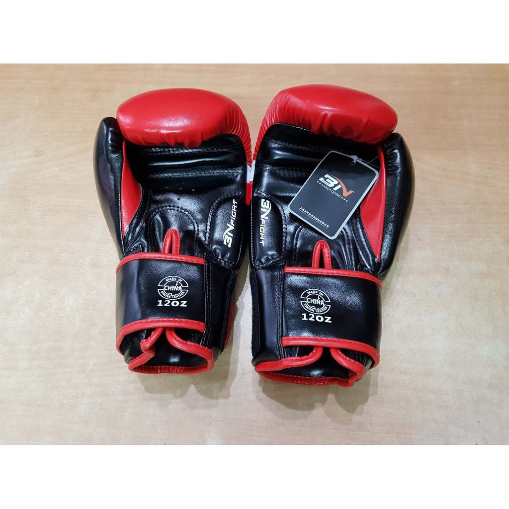 GĂNG TAY BOXING BN TIÊU CHUẨN-(CÓ GIẤY XÁC NHẬN HÀNG CHÍNH HÃNG BN)