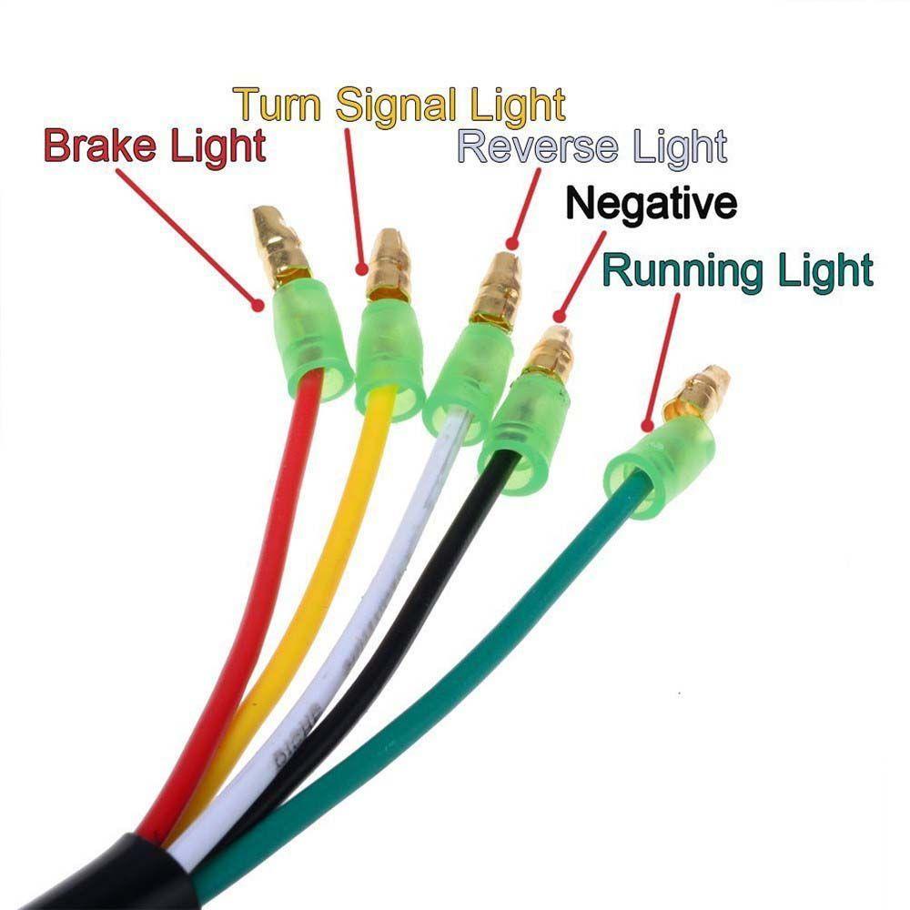 Bộ 2 Đèn Tín Hiệu 20 Bóng LED 24V Chống Thấm Nước Gắn Đuôi Xe Tải